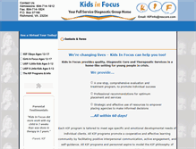 Tablet Screenshot of kidsva.com